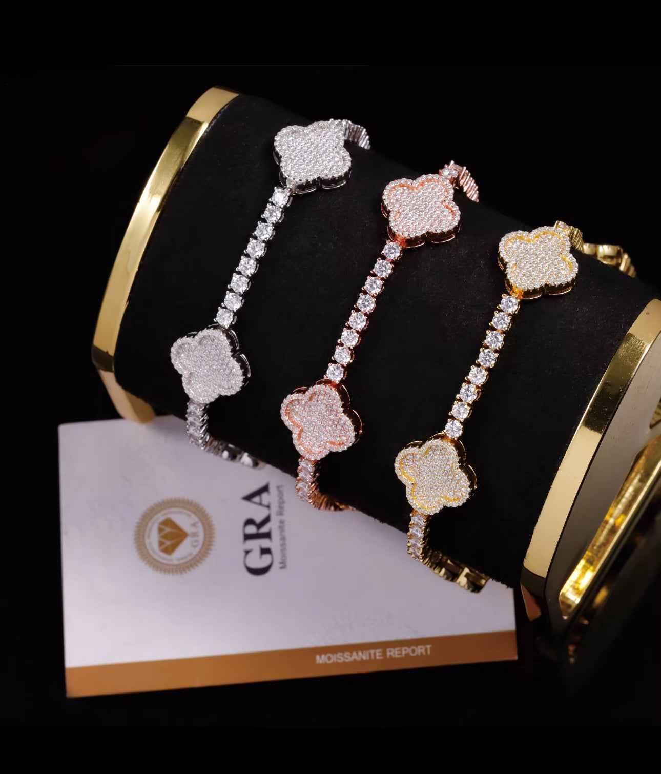 3MM Clover Bracelet - MeekslxCollection