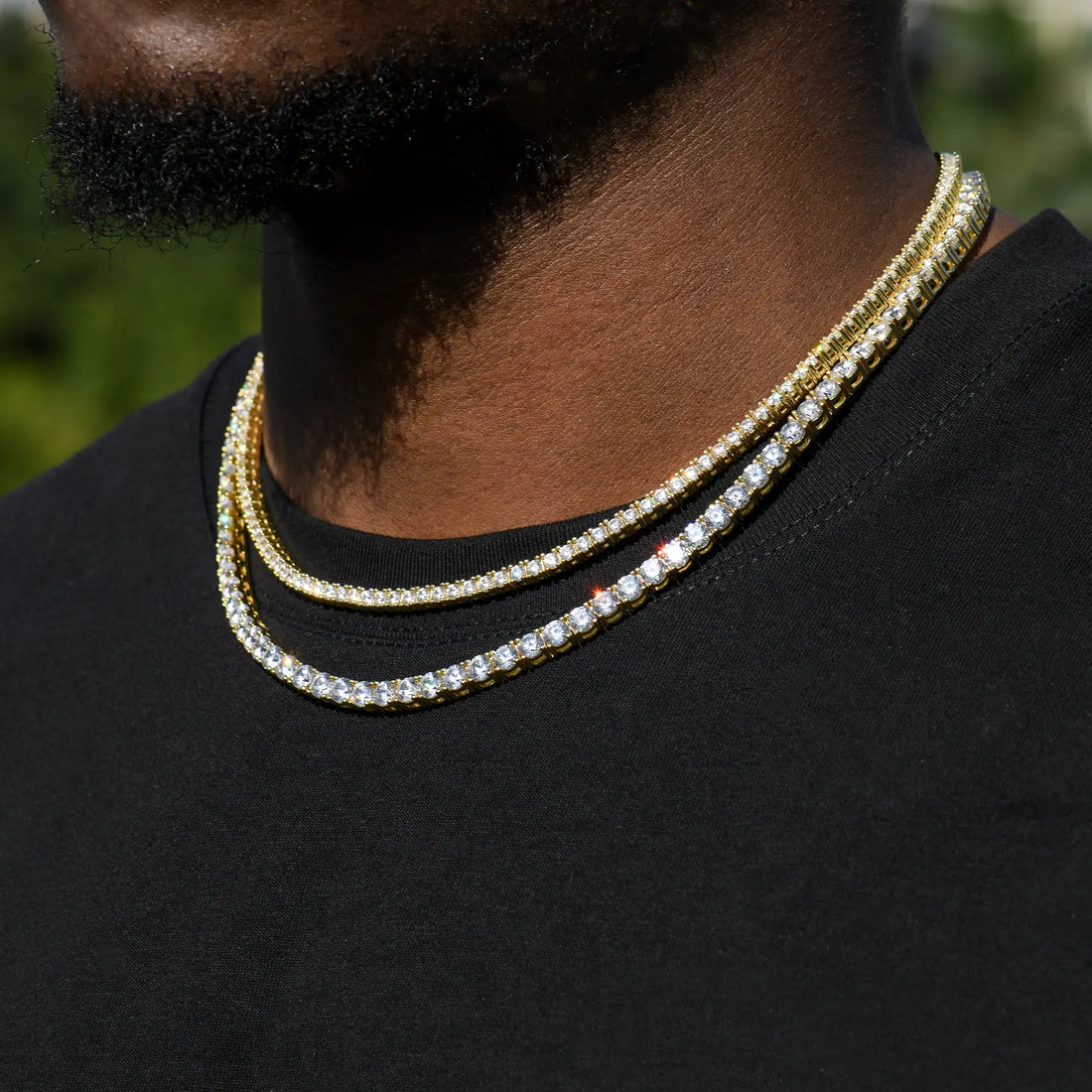 Moissanite Tennis chain