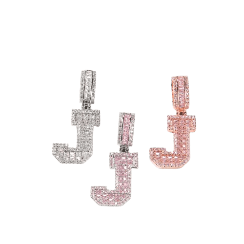 Baguette cut initial - MeekslxCollection