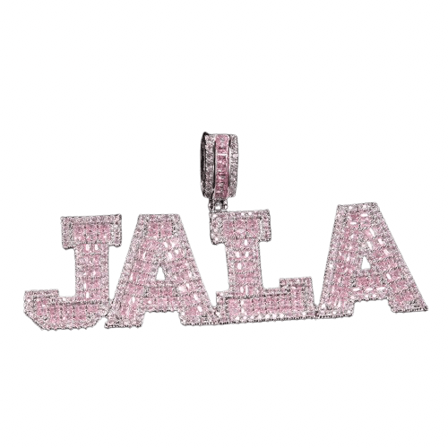 Baguette cut name plate - MeekslxCollection