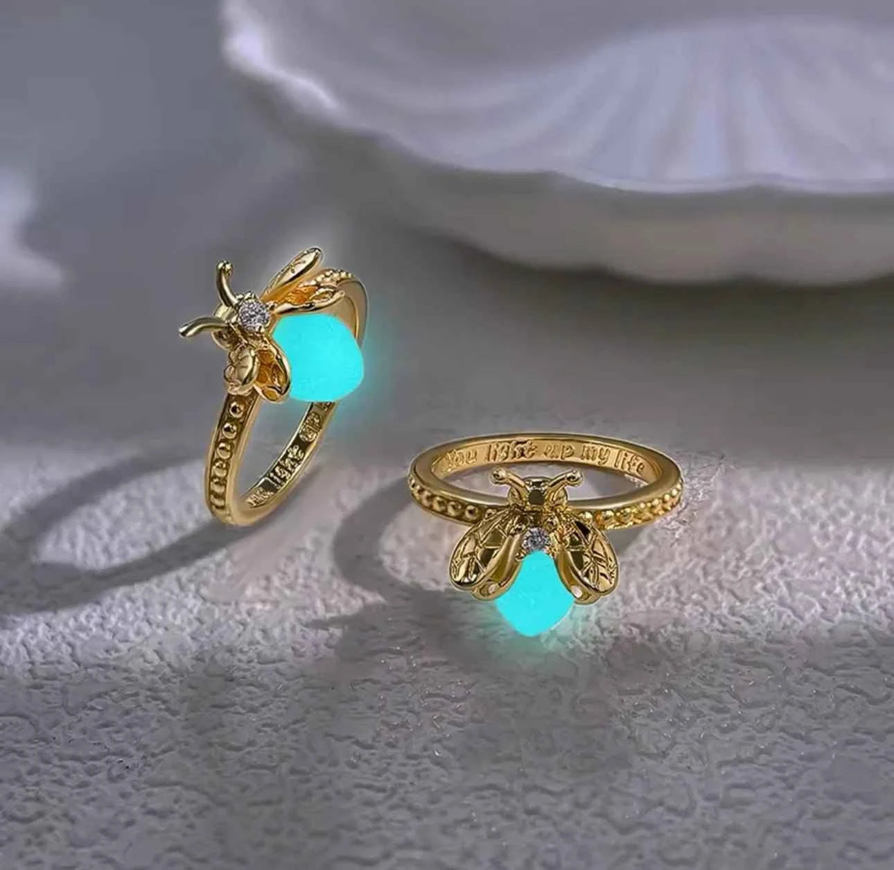 Bayou Firefly Glow Ring