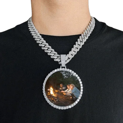 Big Face Photo pendant - MeekslxCollection