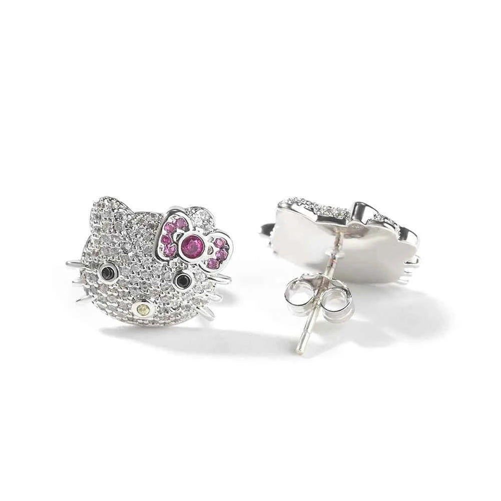 Charming Kitty Studs
