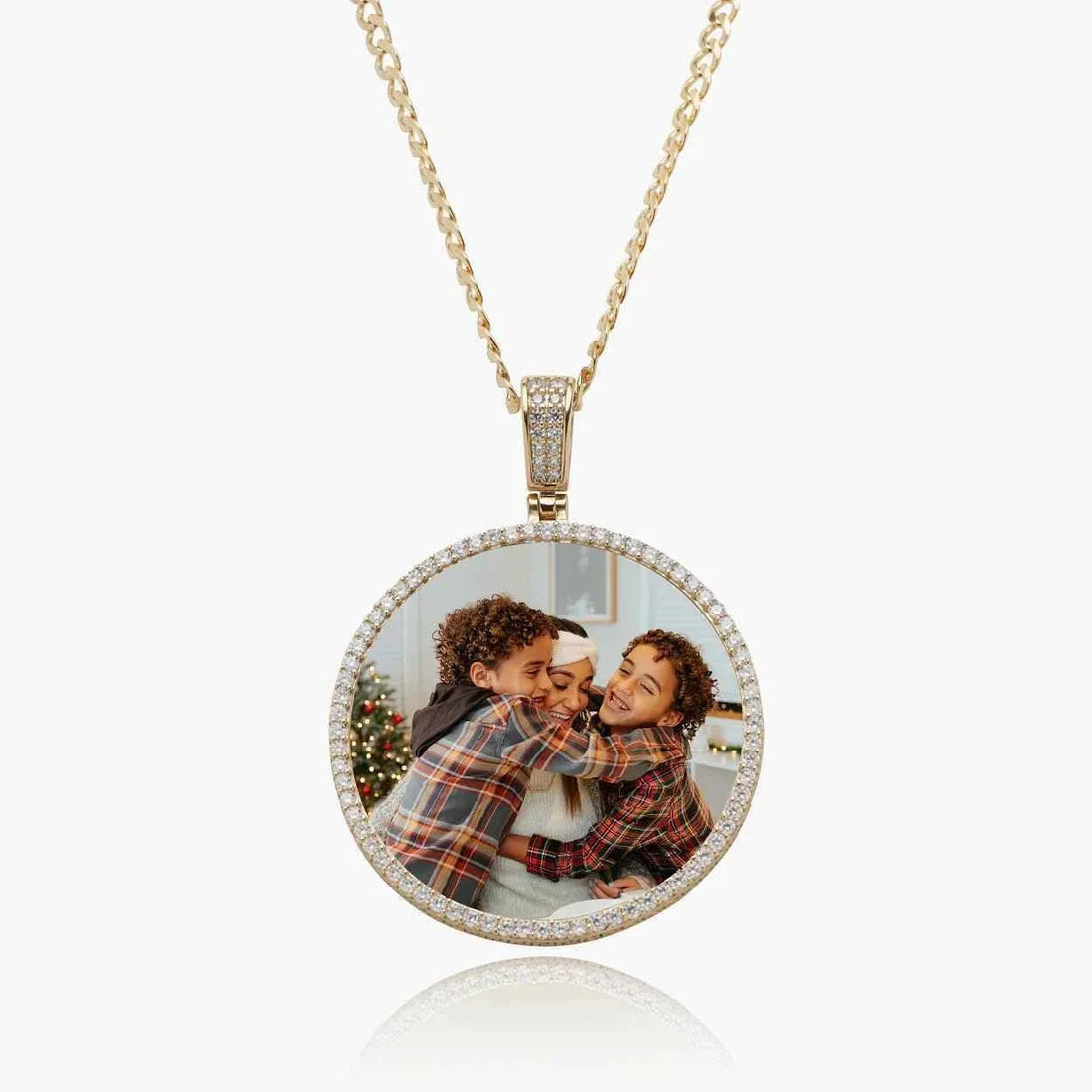 Circle Photo pendant