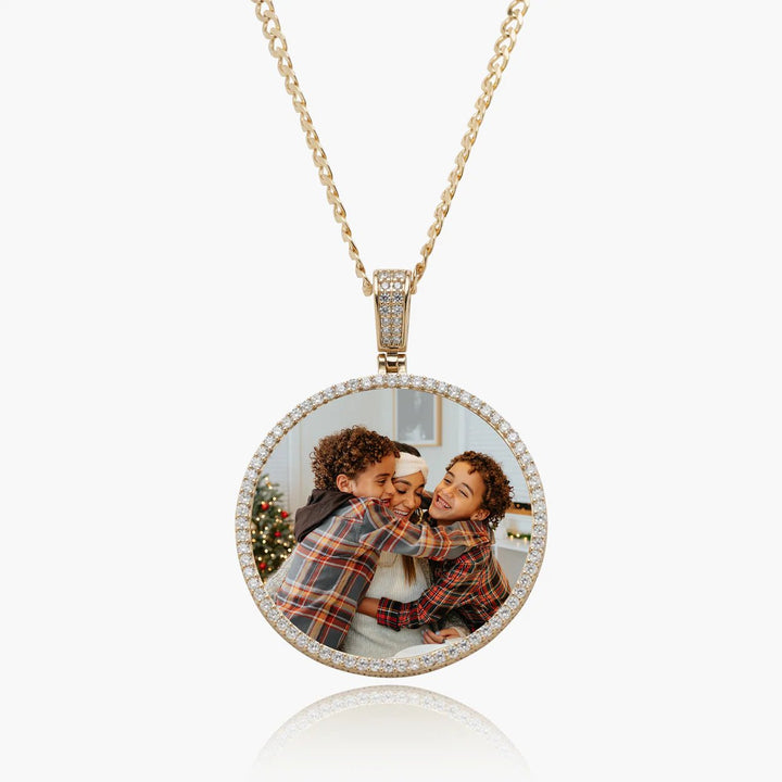 Circle Photo pendant - MeekslxCollection