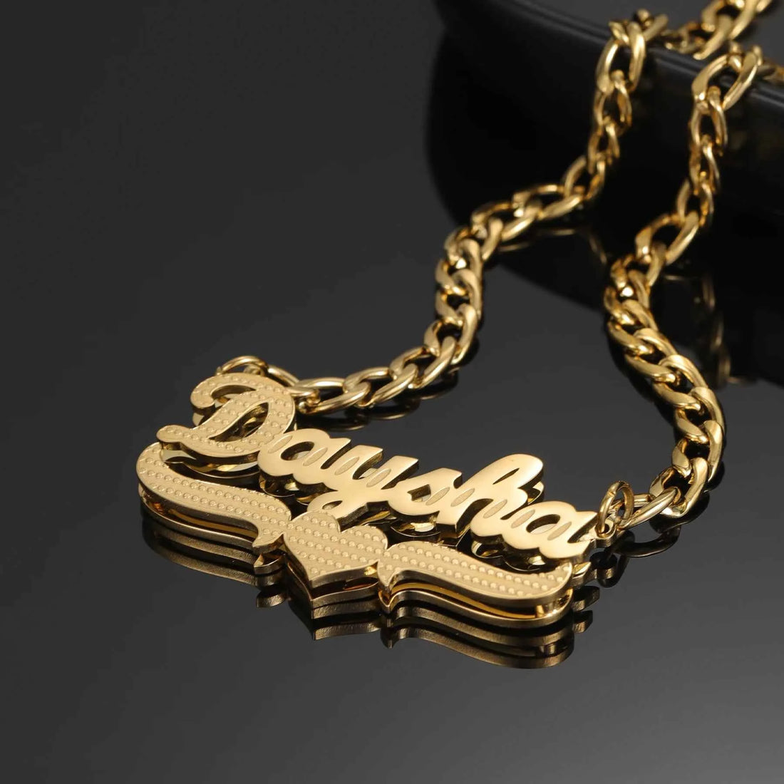 Double Plated Name Set – Necklace & Bracelet