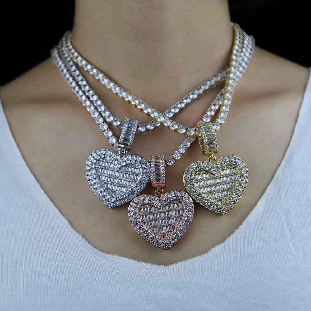 Heart Photo Locket - Elegant Heart Locket Necklace for Cherished Memories