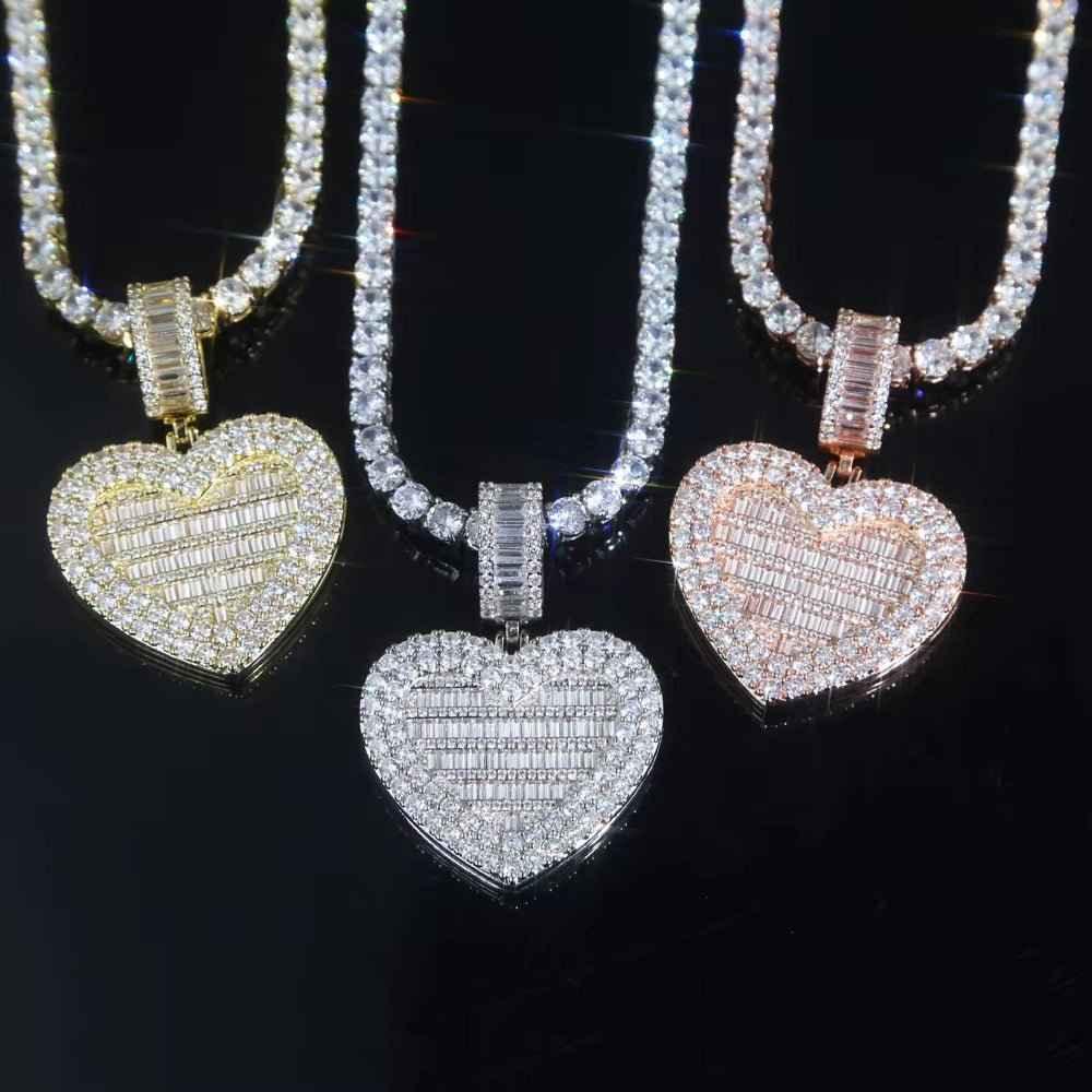 Heart Photo Locket - Elegant Heart Locket Necklace for Cherished Memories