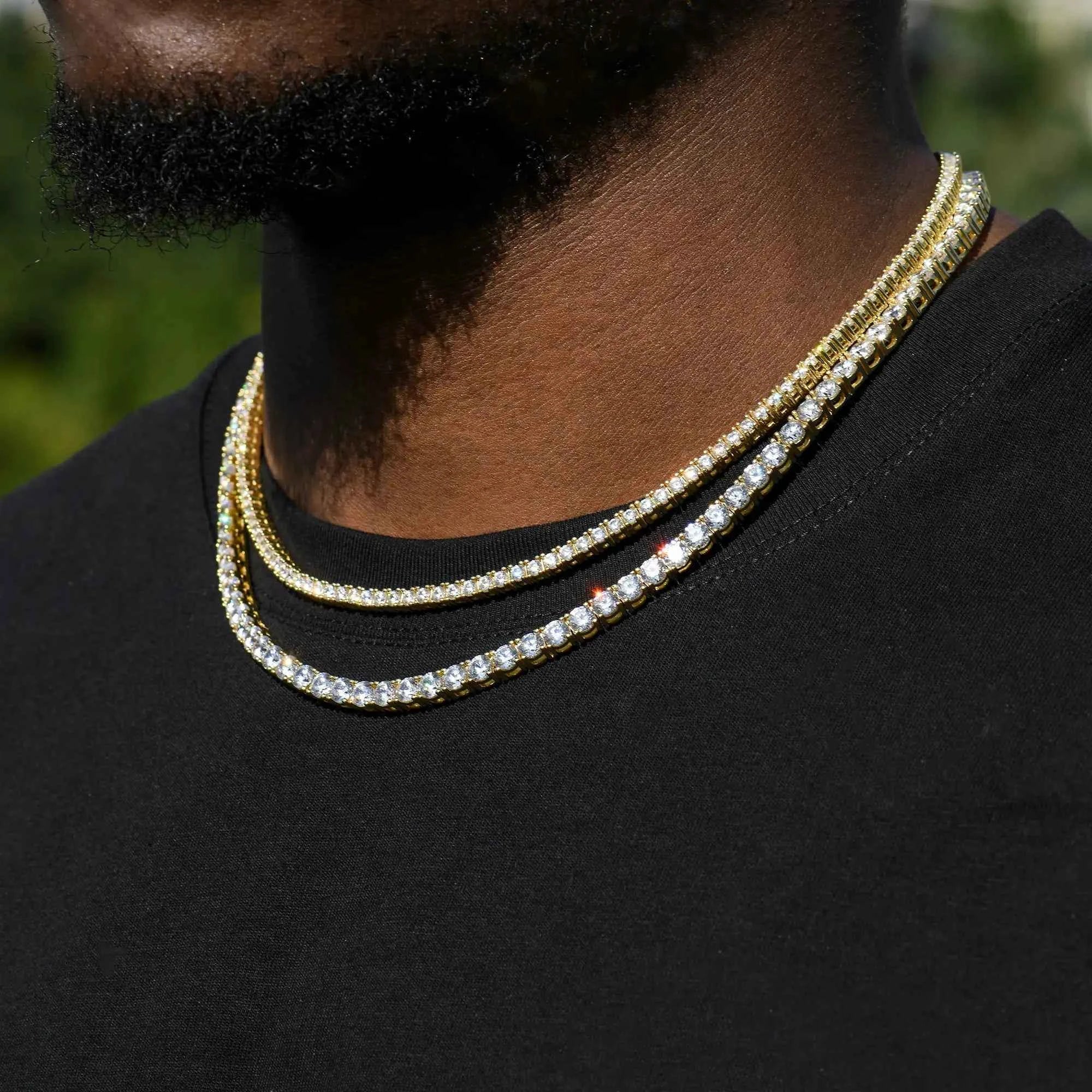 Moissanite Tennis chain