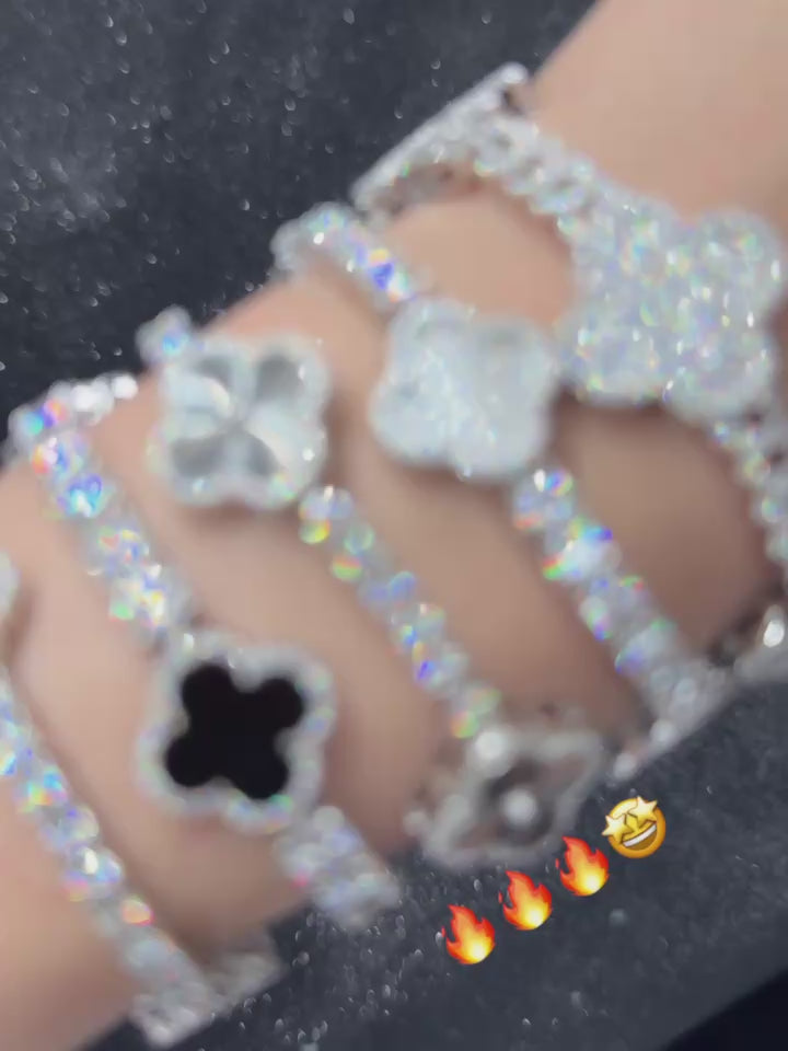 3MM Clover Bracelet