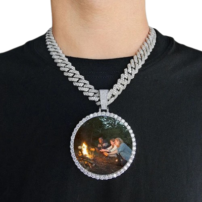 Big Face Photo pendant - MeekslxCollection