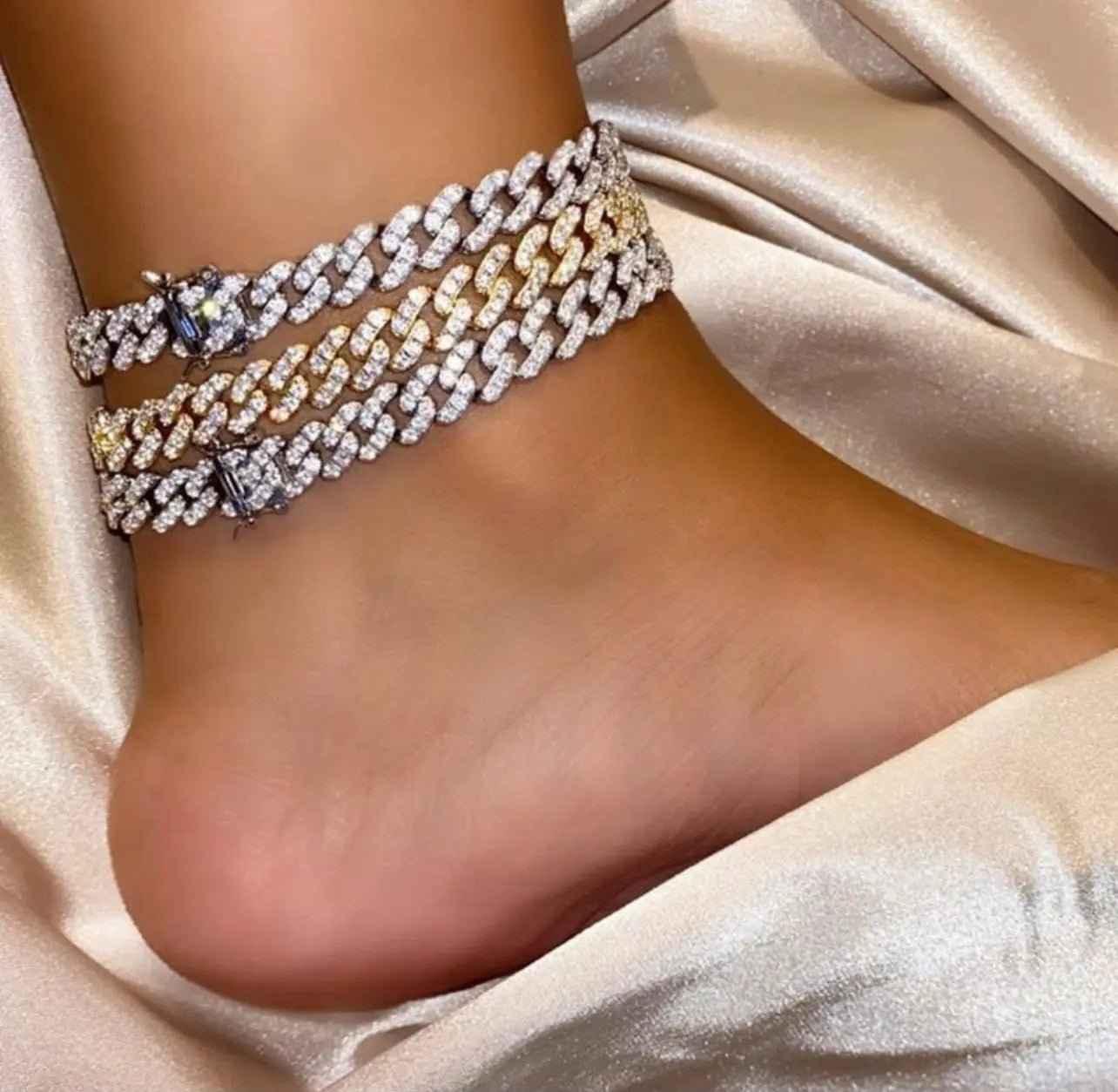 Cuban Link Anklet